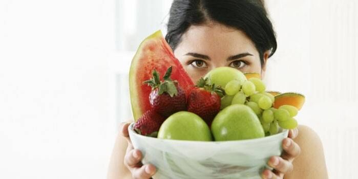 Frutas y bayas para bajar de peso. 