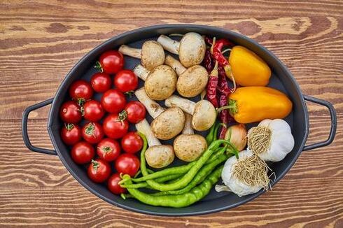 Verduras en una dieta cetogénica